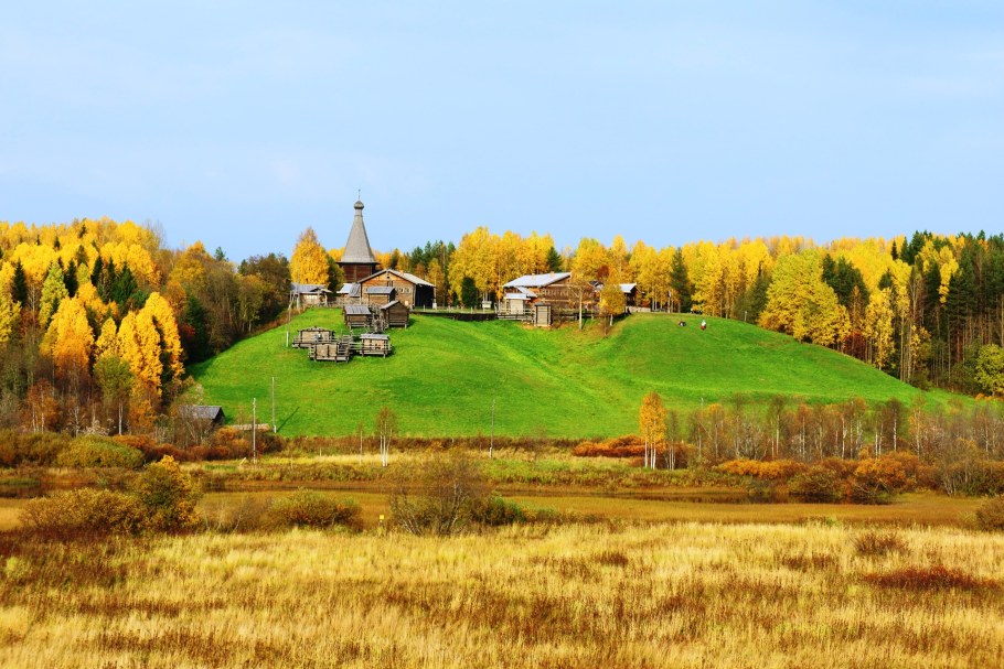 Малые Корелы Архангельский музей деревянного зодчества