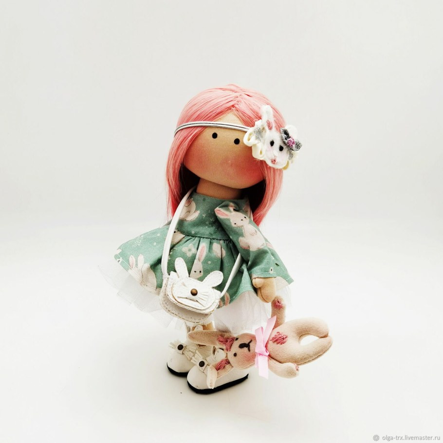 Авторская кукла заяц