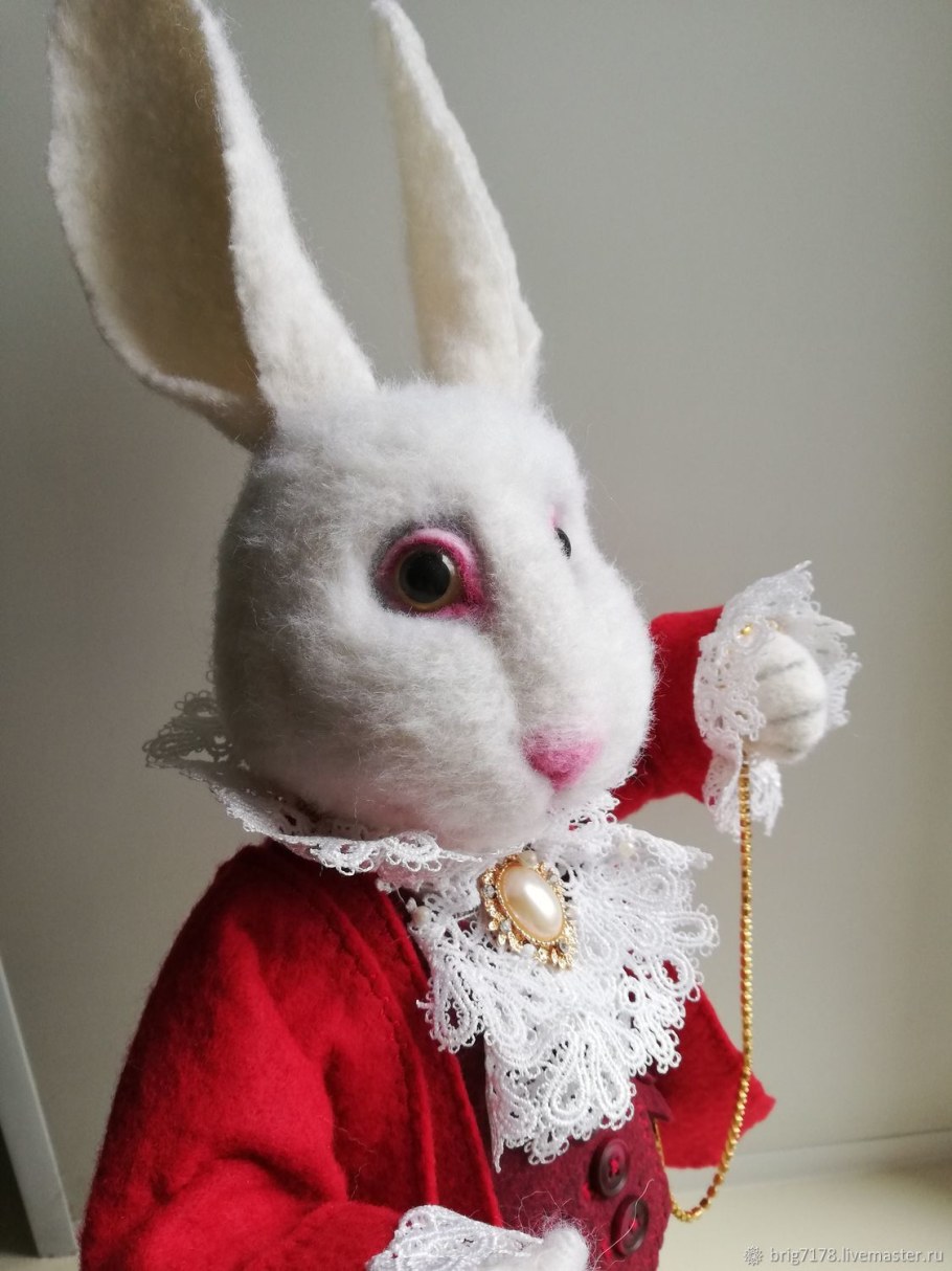 Кролик текстильная кукла