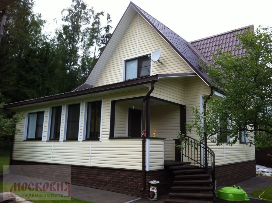 Отделка веранды сайдингом