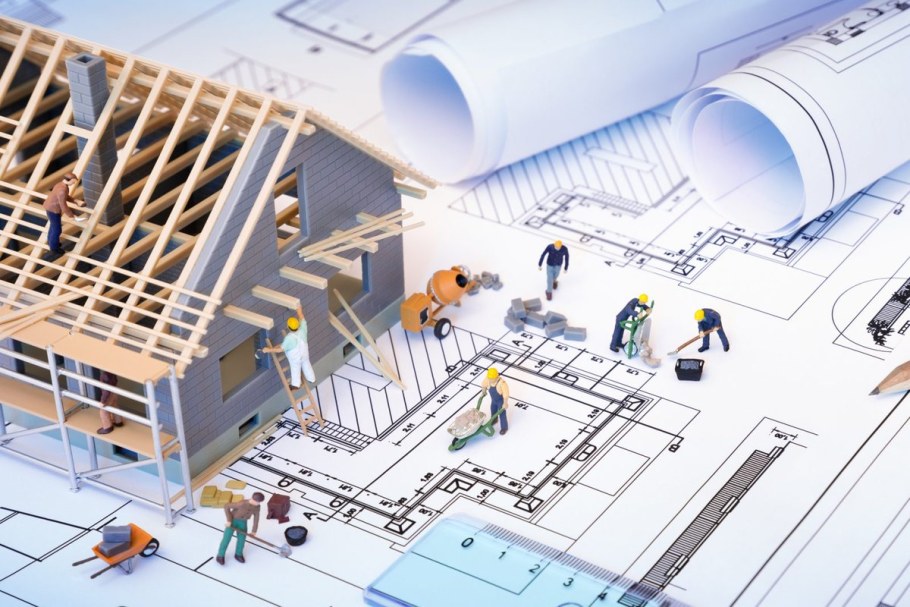 Строительный фон