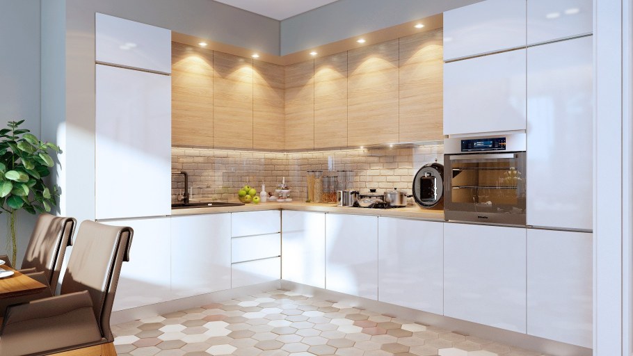 Кухня Ханна стил кухонный двор