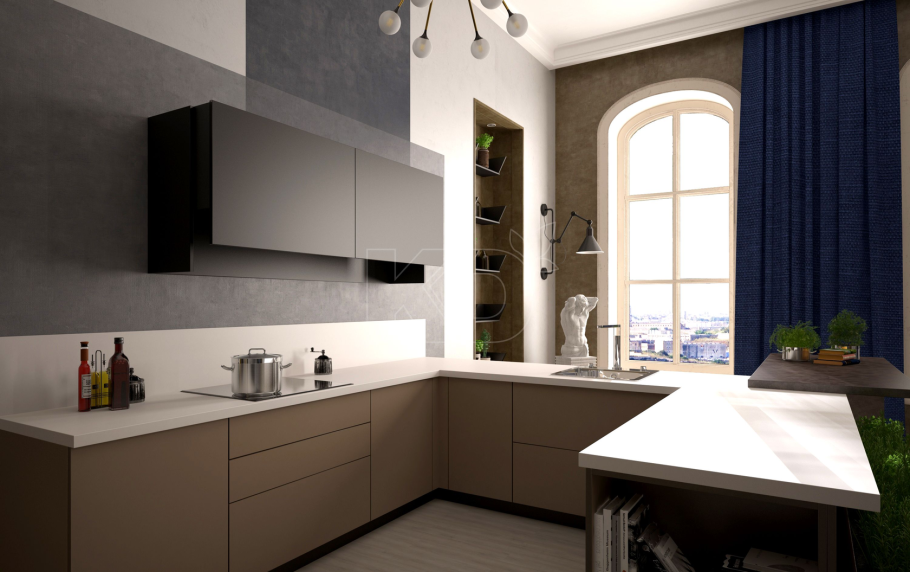 Кухня Ханна Натив кухонный двор