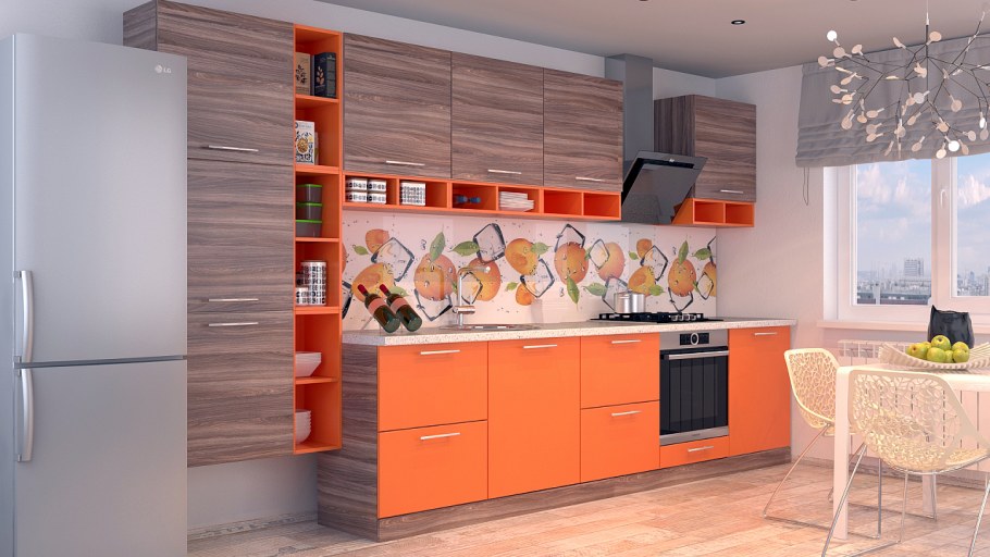 Кухня Хельга кухонный двор