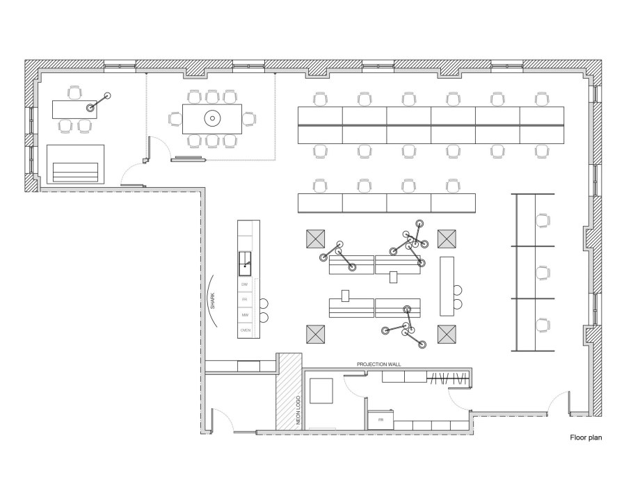 План схема офиса