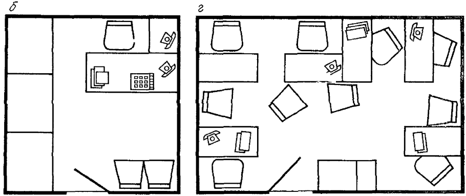 План рабочего кабинета