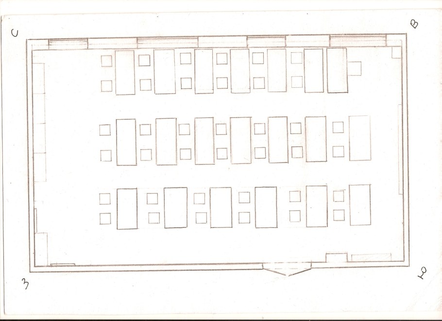 Планировка учебного кабинета