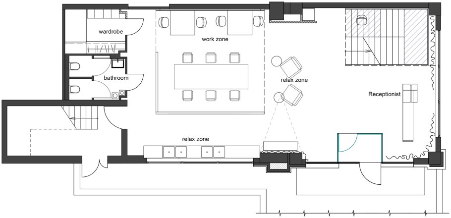 Кабинет генерального директора планировка