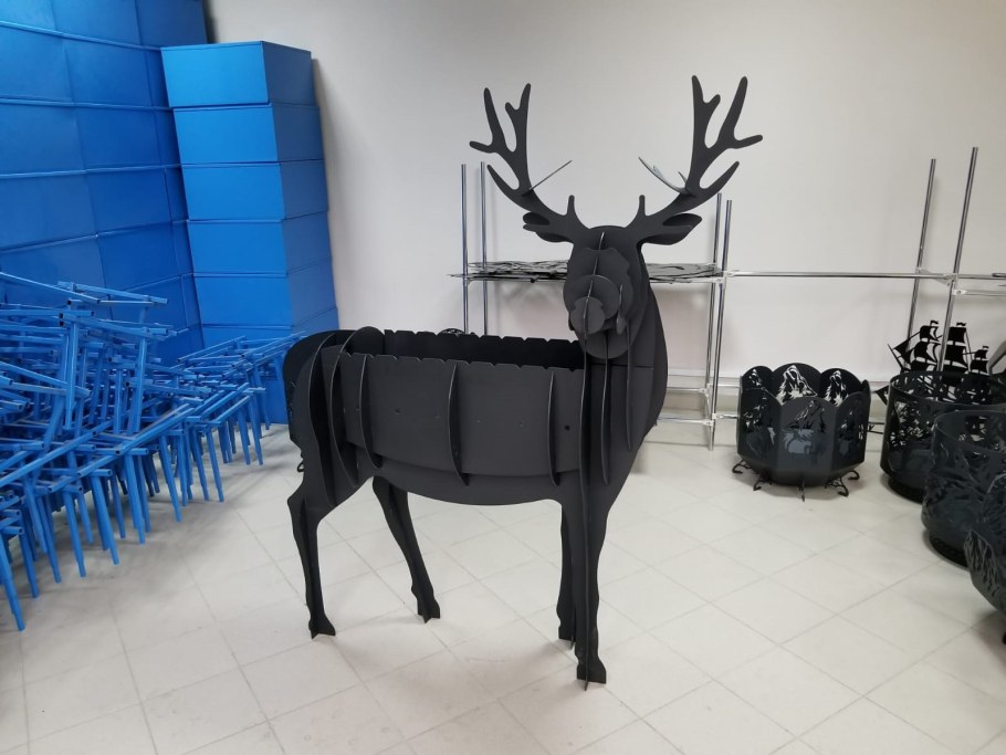 Голова быка из фанеры чертежи