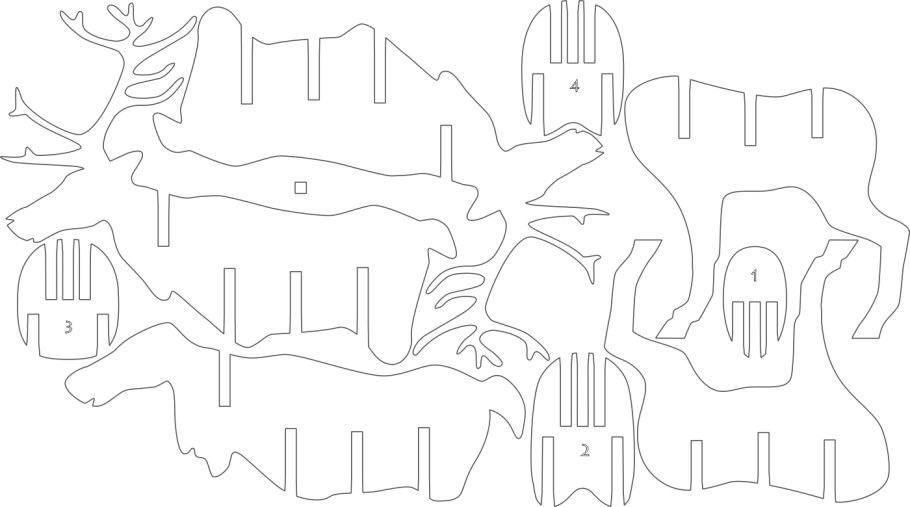 Мангал олень сборка