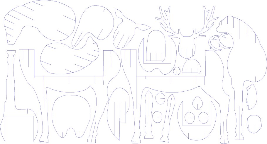 Чертежи раскроя мангала Лев