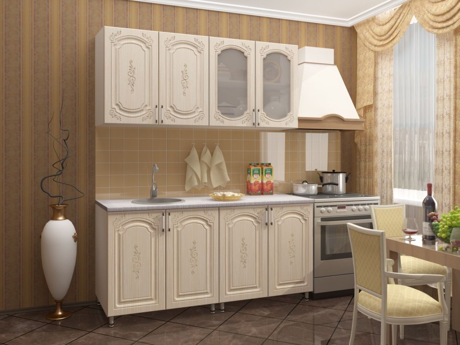 Кухня Риола шампань