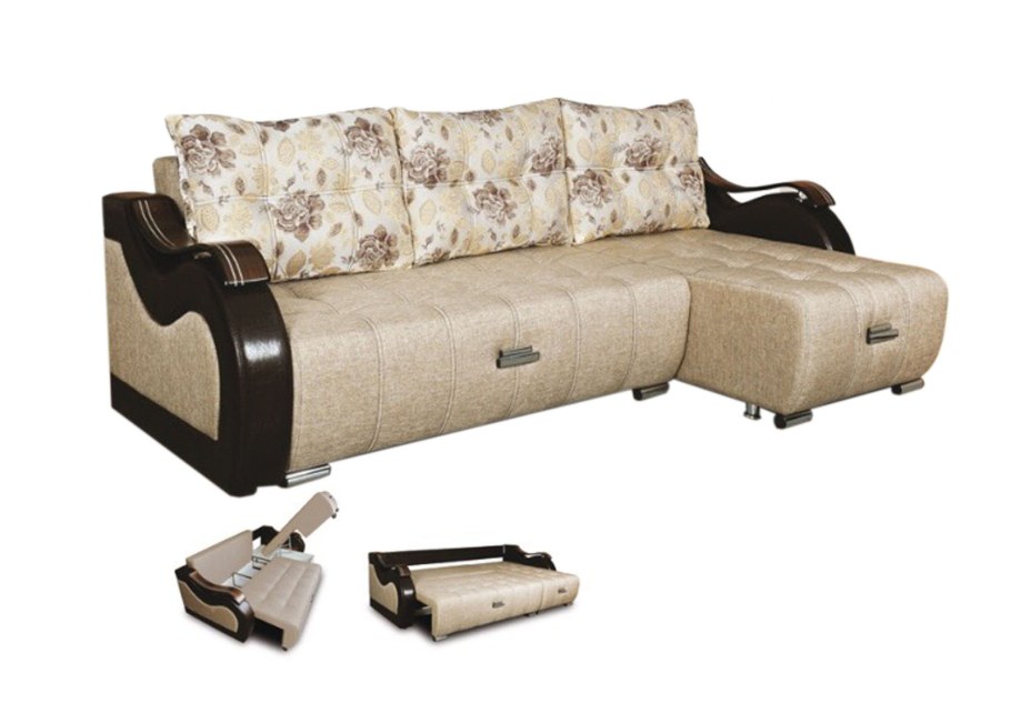 Угловой диван трансформер тик-так