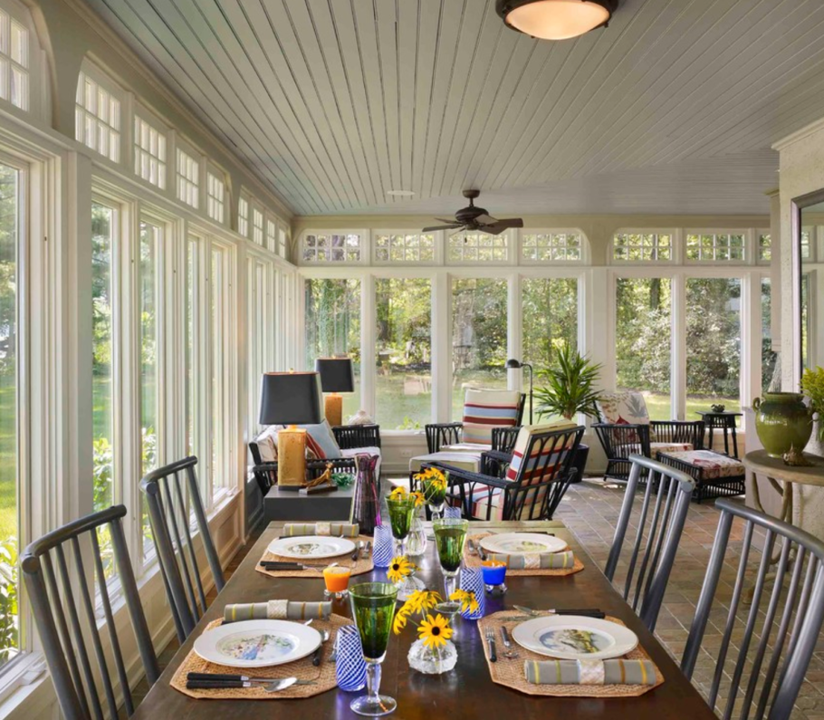 Застекленная веранда