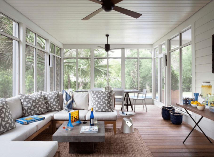 Закрытая терраса