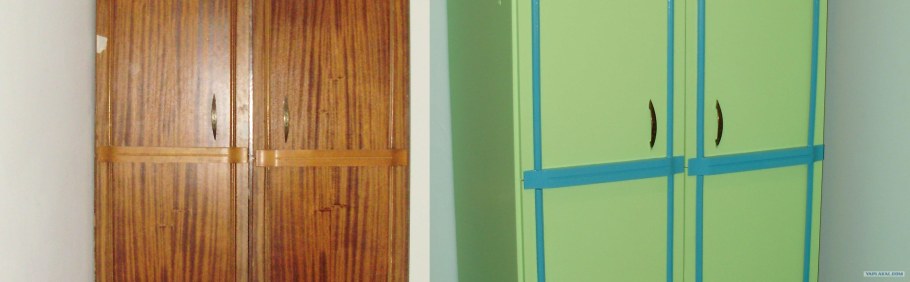 Перекраска шкафа