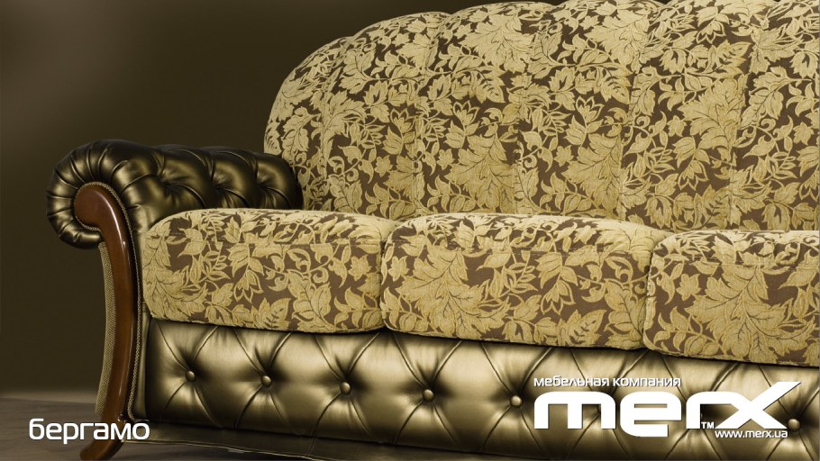 Мягкая мебель Бергамо Classico italiano