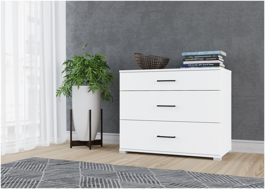 Адриана стенка Центральная секция венге/белый глянец