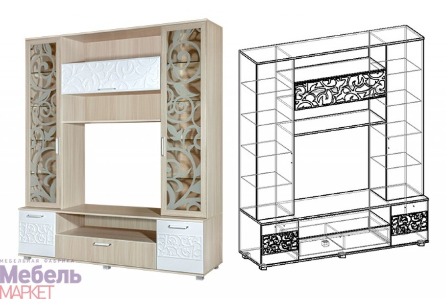 Гостиная Корвет Люкс бодега