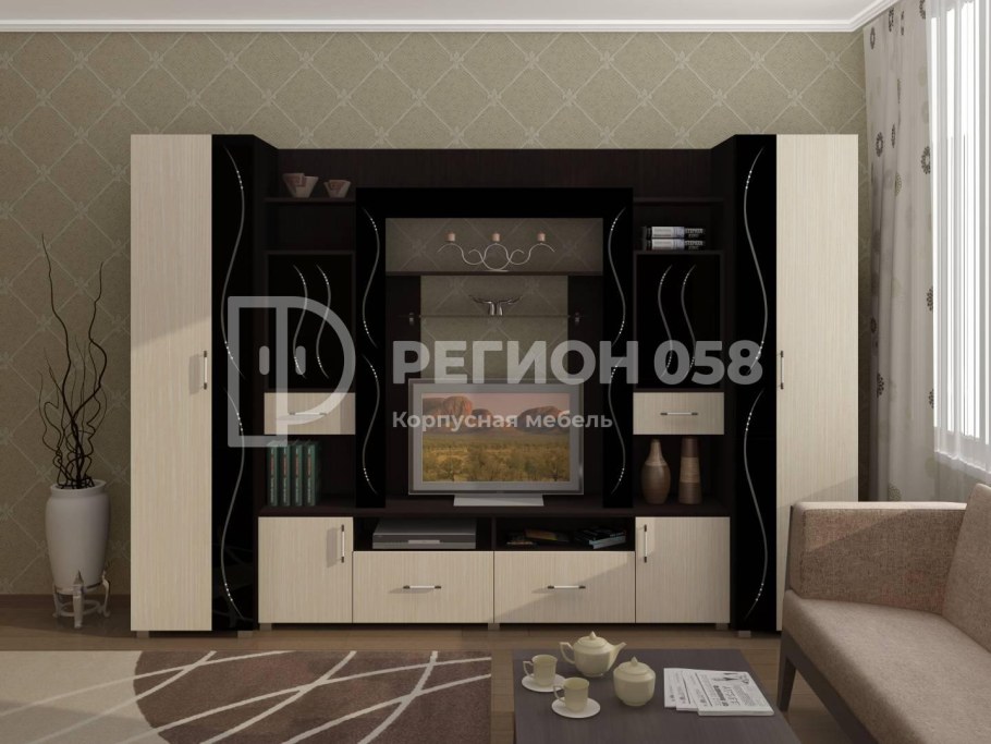 Центральная секция см-2000, стенка Сабина