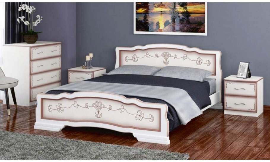 Спальня Лотос белый Браво