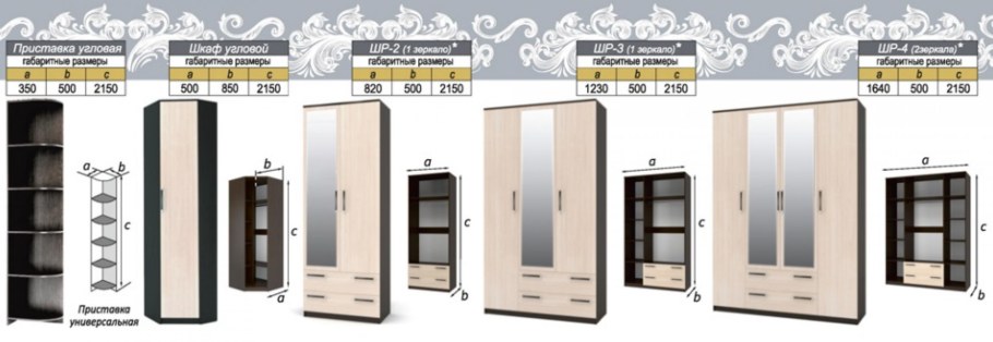 Венеция шкаф ШР-3 Браво