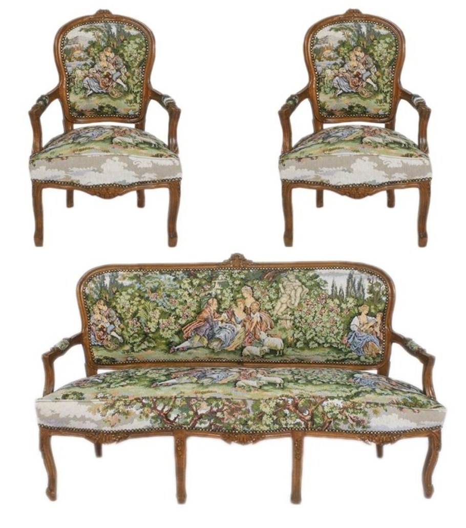 Мягкая мебель из гобелена