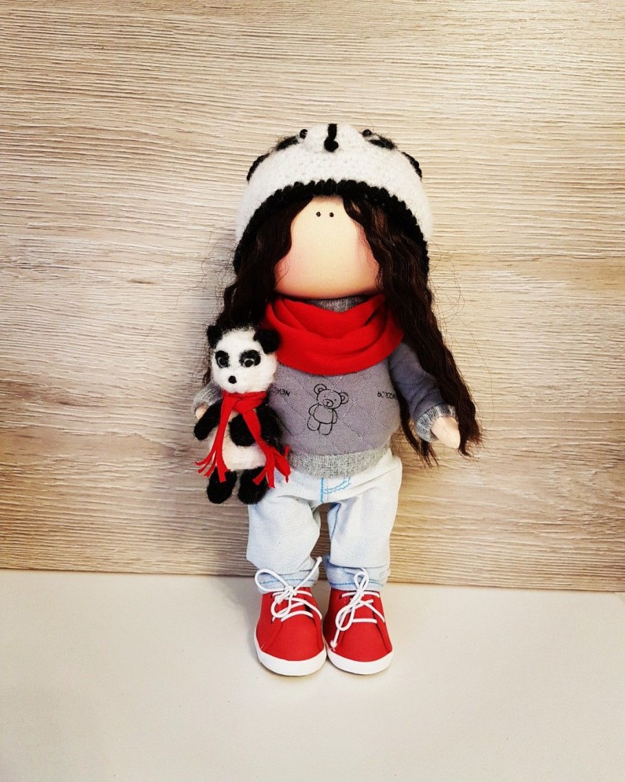 Кукла ручной работы гипоаллергенная