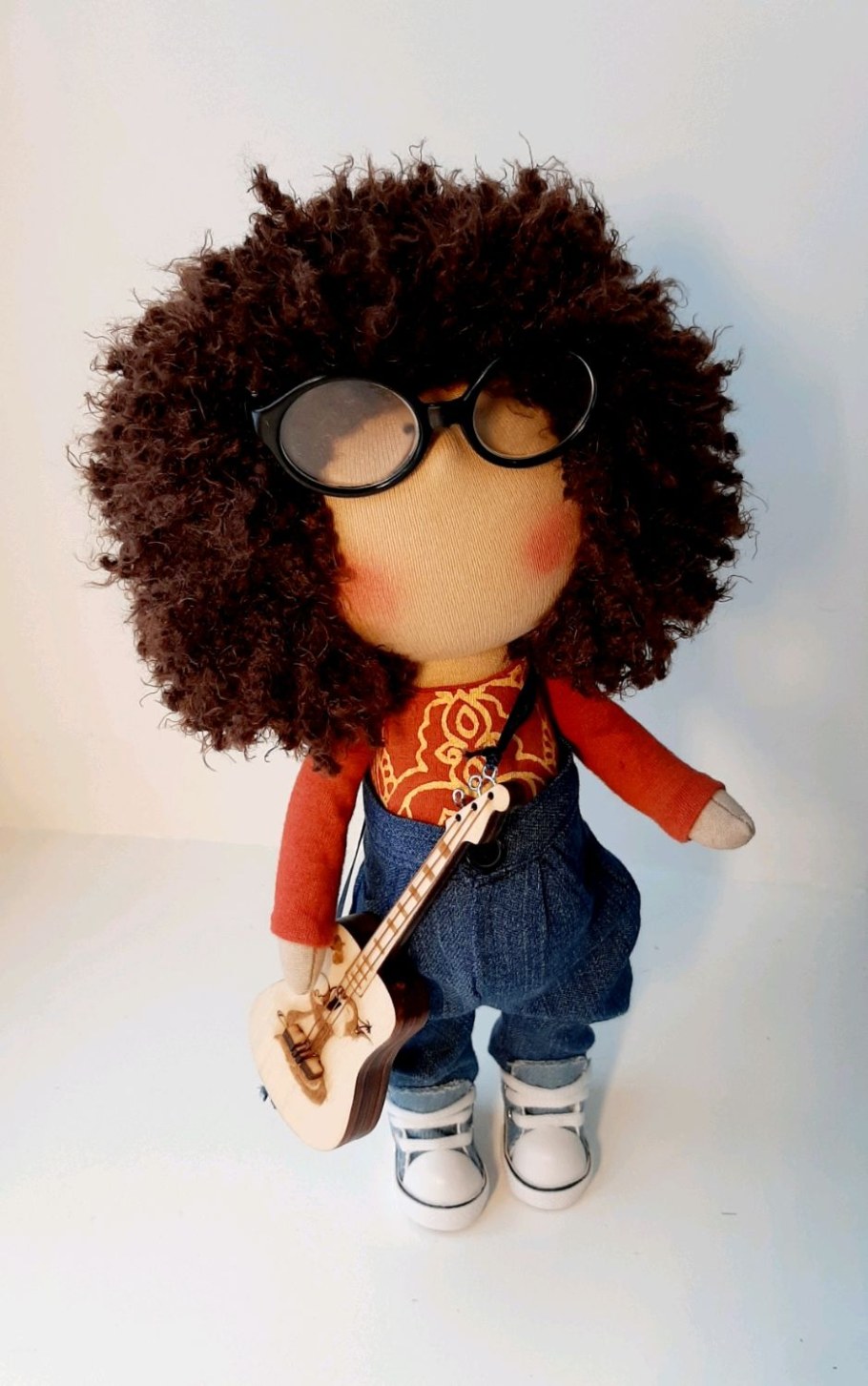 Интерьерная кукла арт узор "Каролина", набор для шитья 21 × 0,5 × 29,7 см