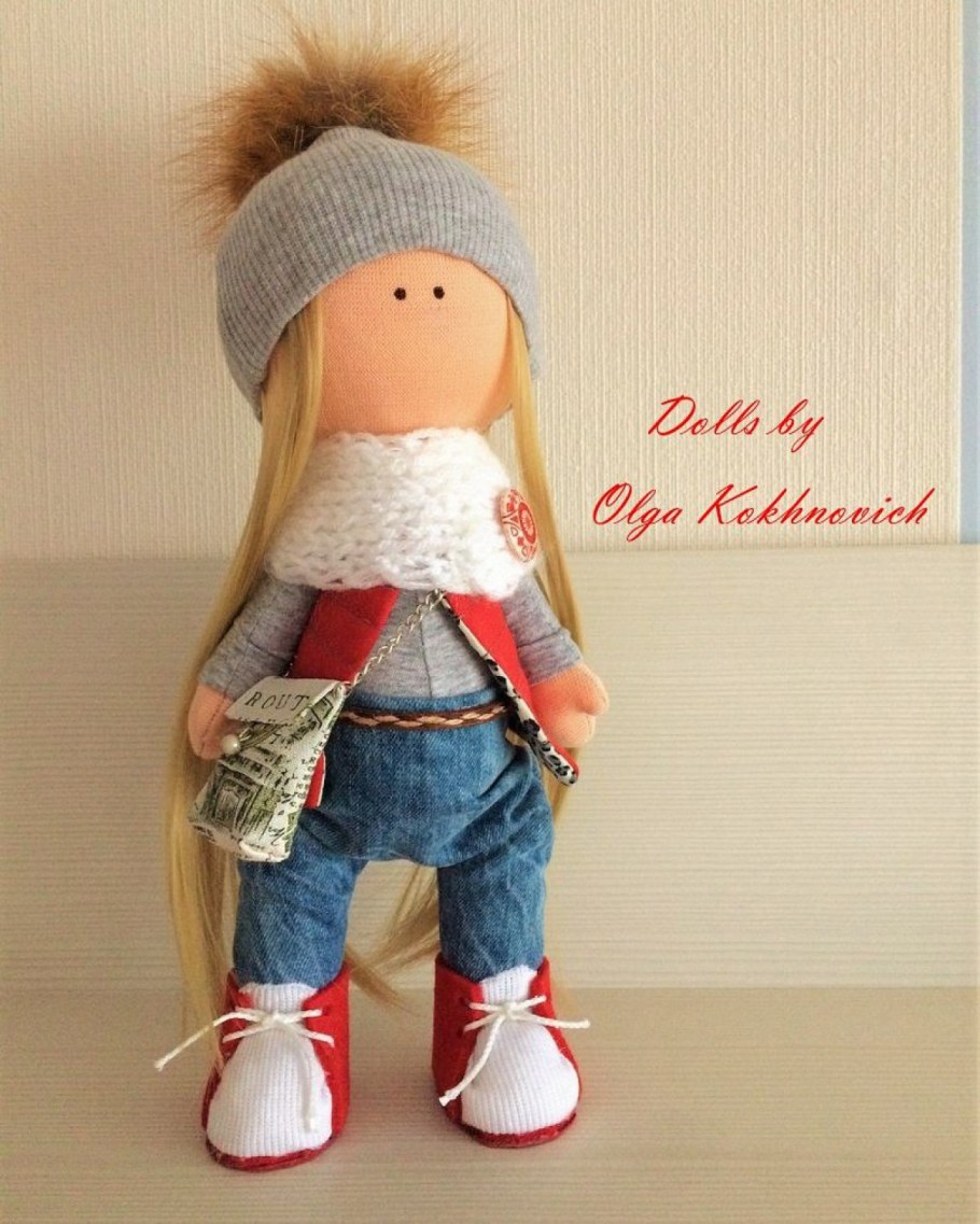 Интерьерная кукла Панда