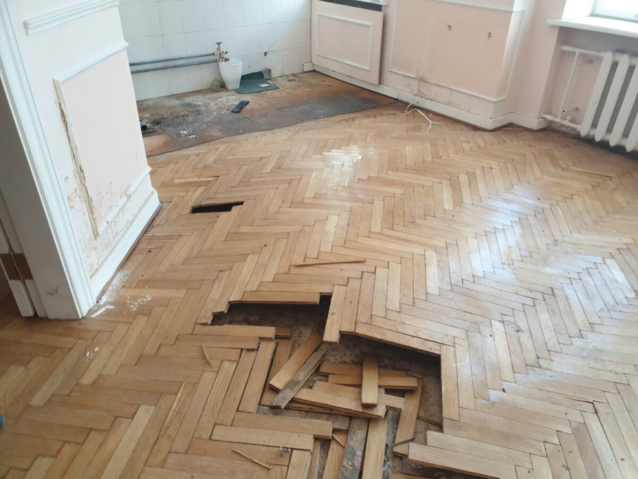 Укладка ламината