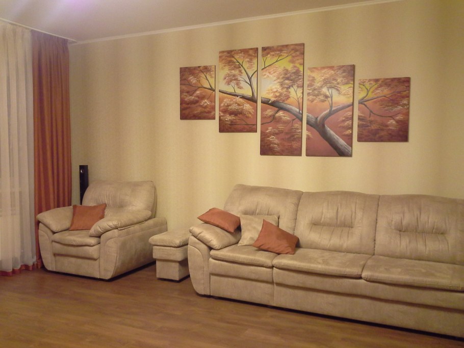 Панно на стену над диваном