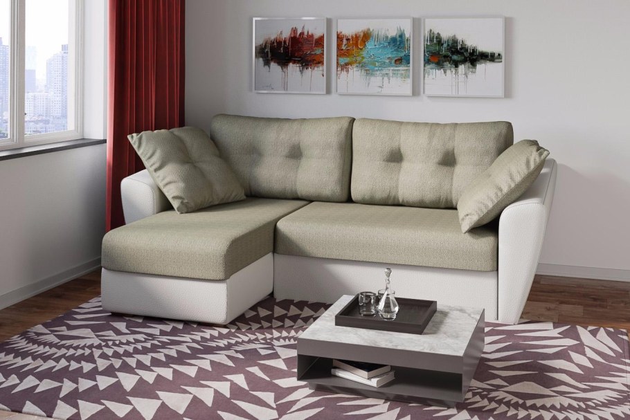 Маленький угловой диванчик