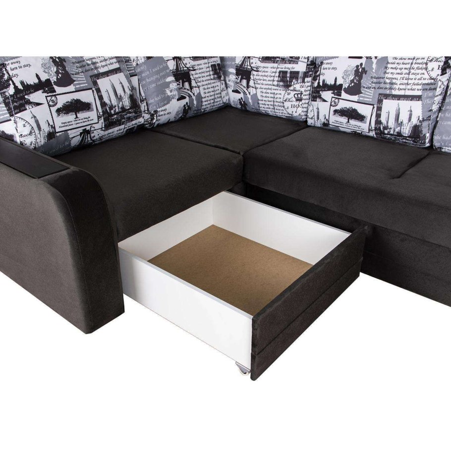 Диван угловой Спейс-2 time Grey