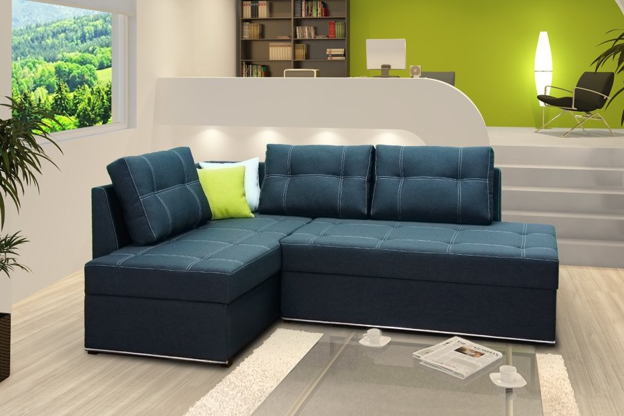 Угловой диван в зал реальные