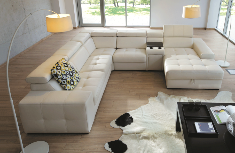 Диваны большие угловые в гостиную