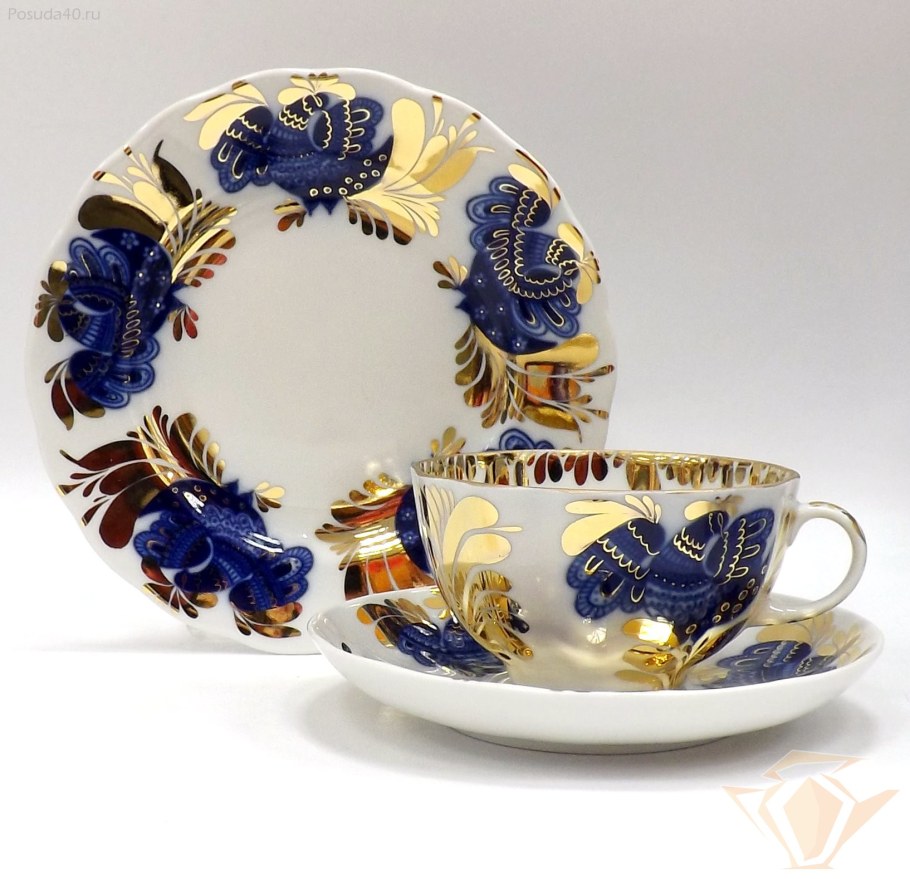 Сервиз чайный ИФЗ золотой сад