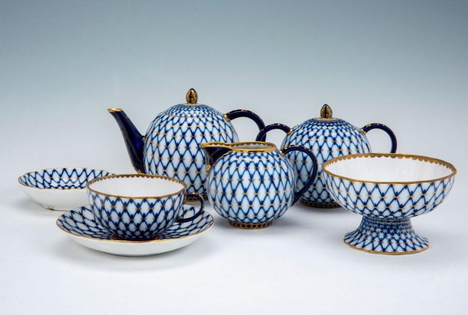 ИФЗ сервиз Кобальтовая сетка