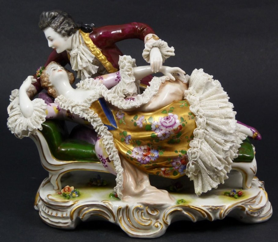 Мейсен рококо статуэтки