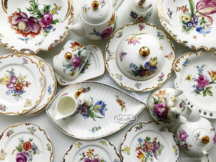 Столовый сервиз Мейсен