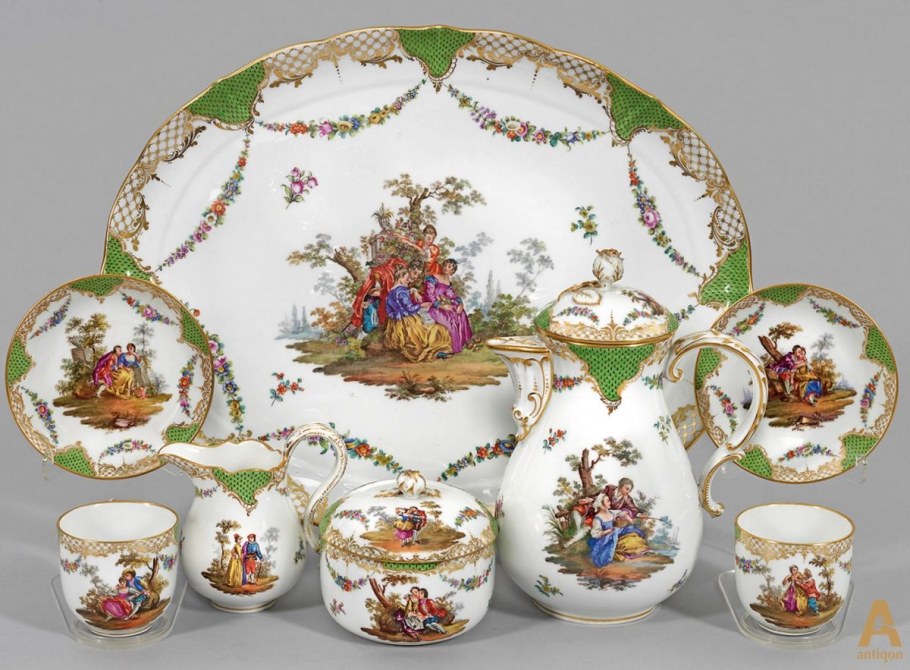 Мейсенский фарфор сервизы