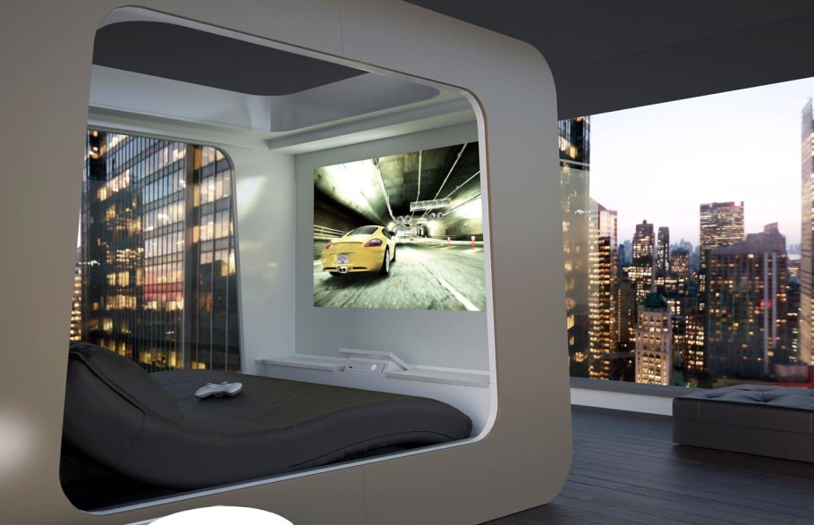 Выставочный стенд бионический стиль