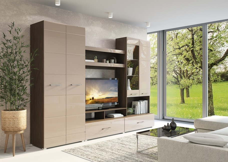 Стенка Горизонт мебель Ненси 1