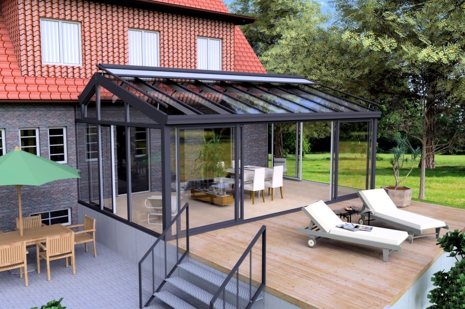 Терраса из металла