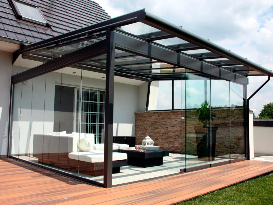 Беседка из металла