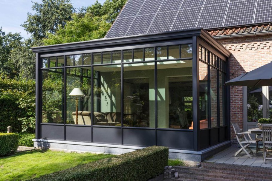 Навес для террасы из поликарбоната