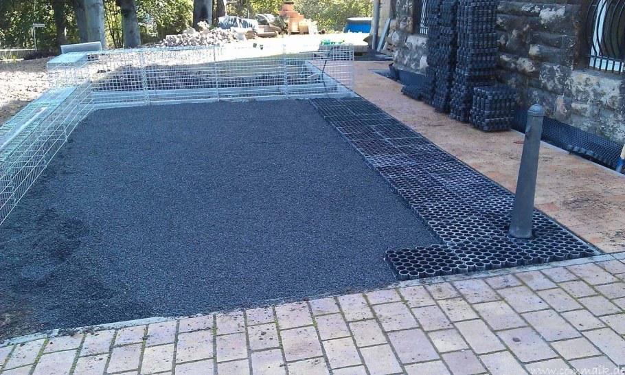 Щебень на участке