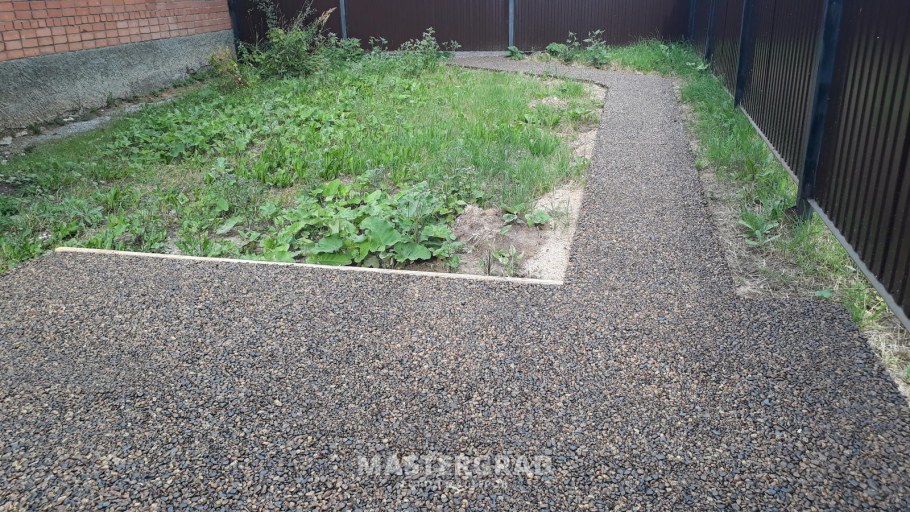 Засыпка асфальтной крошкой