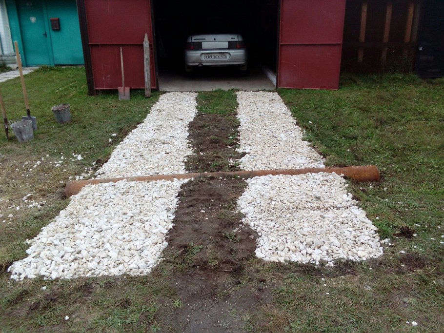 Отсыпка парковки