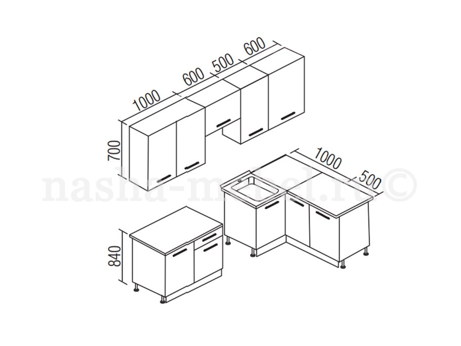 Высота кухонного гарнитура от пола до столешницы стандарт для кухни